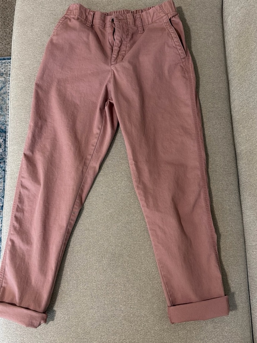 Old Navy XS Rose Pink Elastic Waist Pants